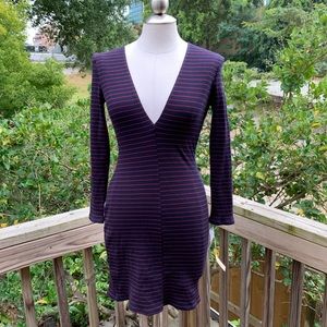 NWT Reformation Deep V Dress